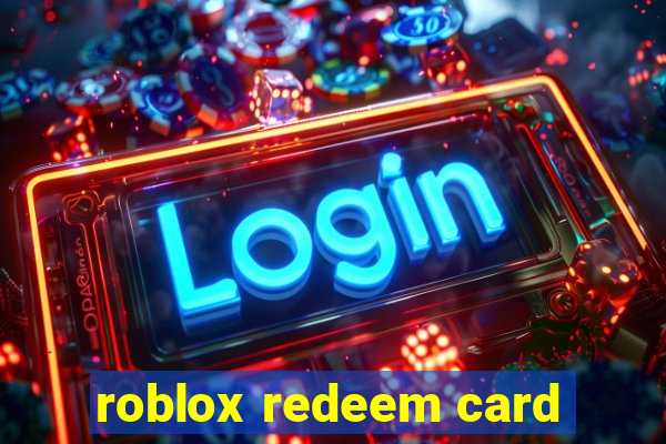 roblox redeem card